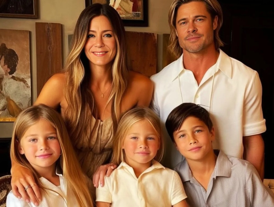 Jennifer Aniston i Brad Pitt