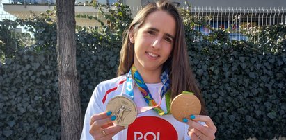 Maria Sajdak, medalistka igrzysk olimpijskich w wioślarstwie. Jest artystką z umysłem ścisłym