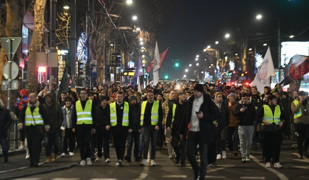 Protest studenti 27 januar 2026