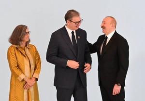 Aleksandar Vučić na 13. Svetskom urbanom forumu u Bakuu