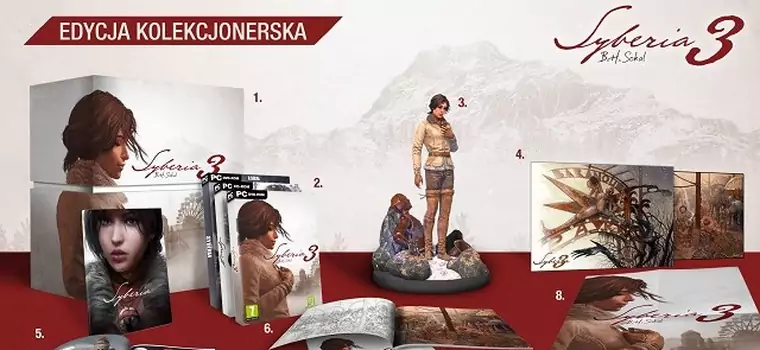 Postaw Kate Walker na półce - imponująca edycja kolekcjonerska Syberia 3