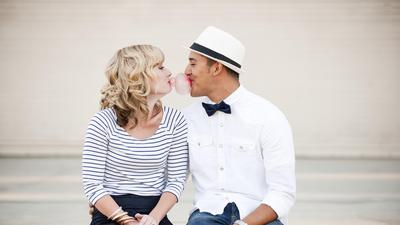 Para pocałunek kobieta mężczyzna seks randka 