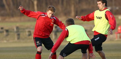 Obcy podglądali trening Widzewa