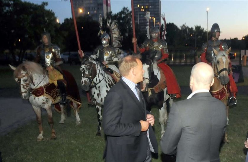 Bruce Willis w Warszawie dostał mieczem