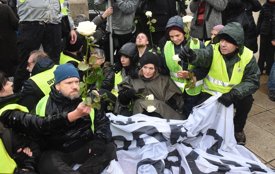 WARSZAWA MIESIĘCZNICA SMOLEŃSKA OBYWATELE RP (manifestacja)