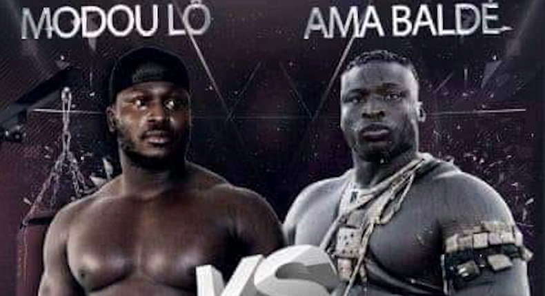 Modou Lô (gauche) vs Ama Baldé