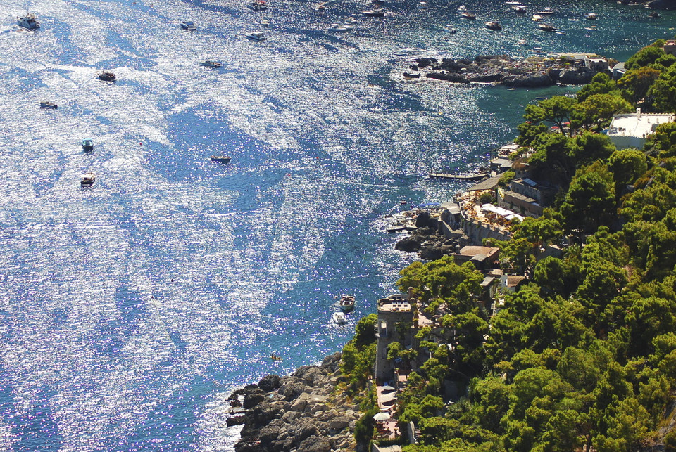 Capri - nabrzeże Marina Piccola