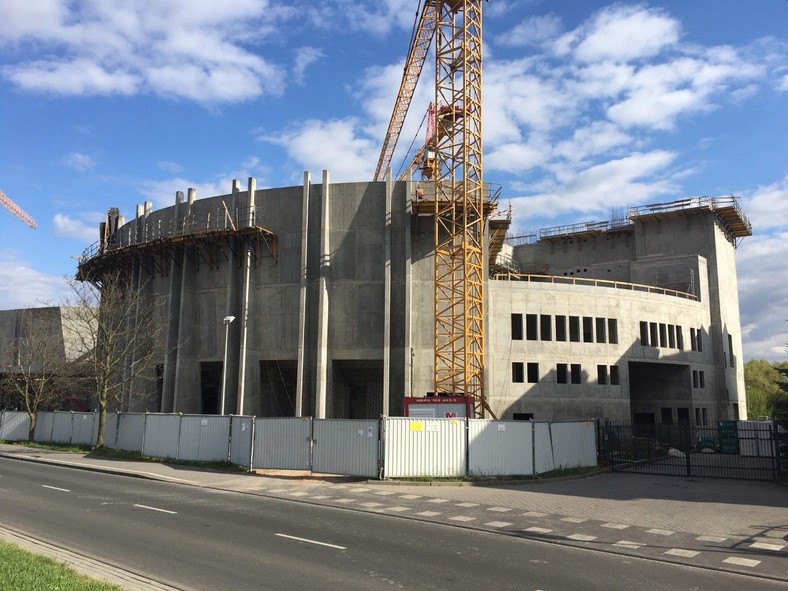 Budowa muzeum "Pamięć i Tożsamość" w Toruniu