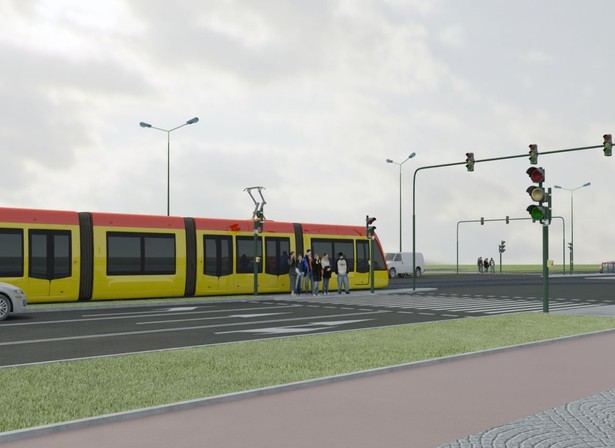 Tramwaj na Tarchomin, źródło: ZTM Warszawa