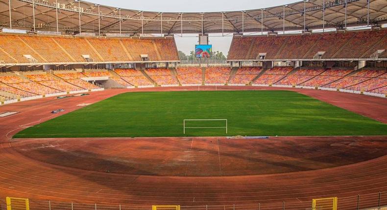 The MKO Abiola Stadium in Abuja will have 60,,000 fans when the Super Eagles of Nigeria face the Black Stars of Ghana