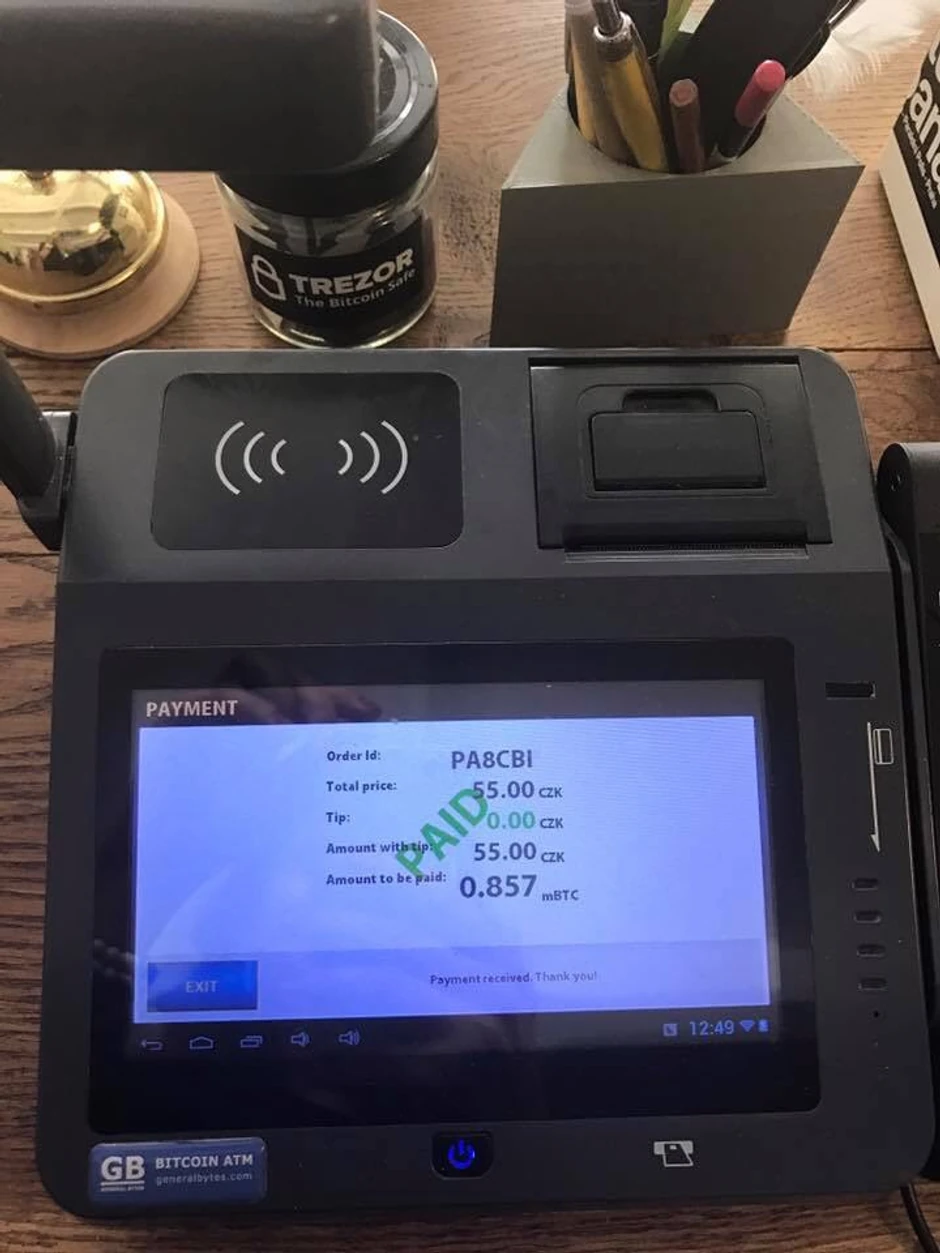 Račun se plaća uz samo jedan pokret rukom preko digitalnog čitača