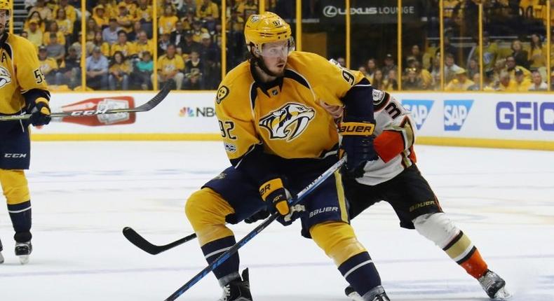 Ryan Johansen had 14 goals and 47 assists while playing in all 82 regular-season games for the Nashville Predators