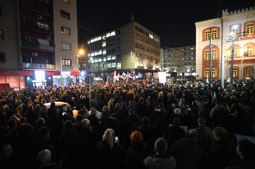 Protest studenti 27 januar 2026