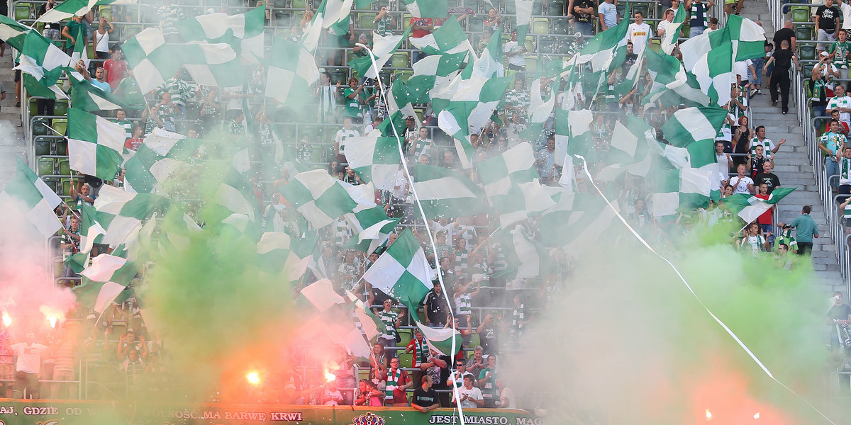 Race na meczu Lechia Gdańsk i Jagielonia Białystok