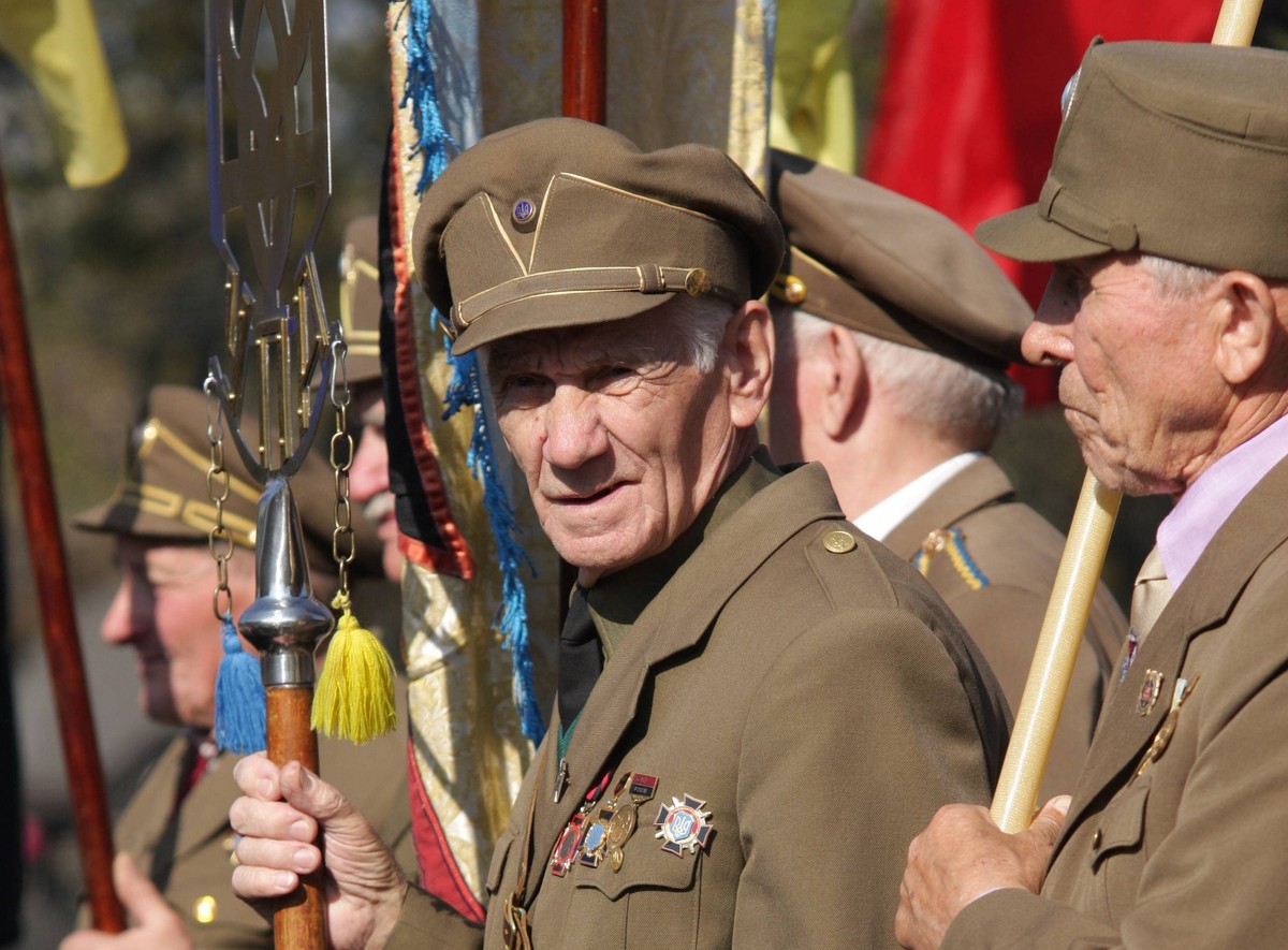 Weterani UPA na uroczystościach we Lwowie