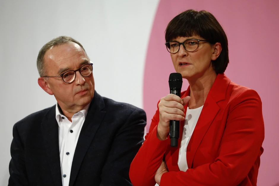 Norbert-Valter Borjans i Saskija Esken 