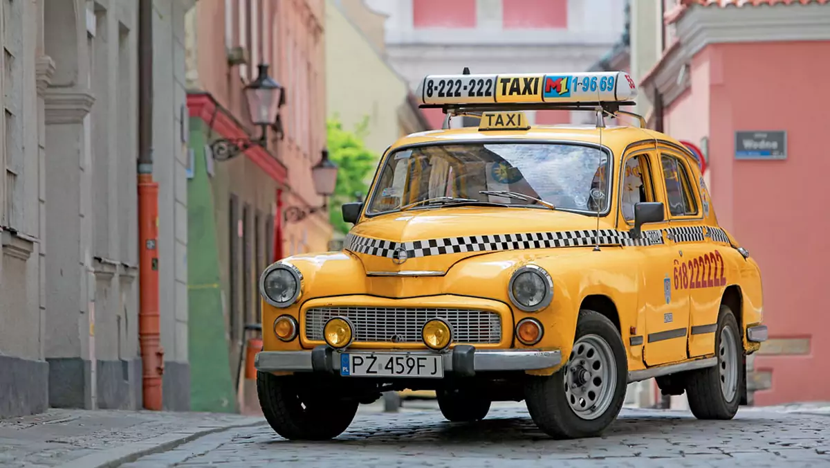 Warszawa 224 na taksówce - oldtimer nie musi stać w garażu