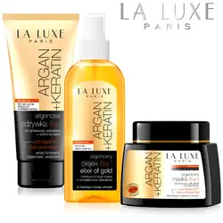 La Luxe Paris Zestaw Argan + Keratin