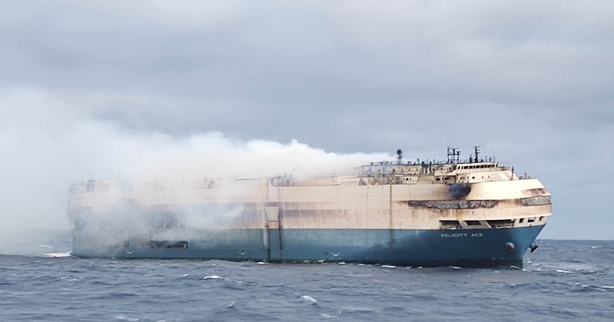 A risk modeling firm estimates last week's German cargo ship fire ...
