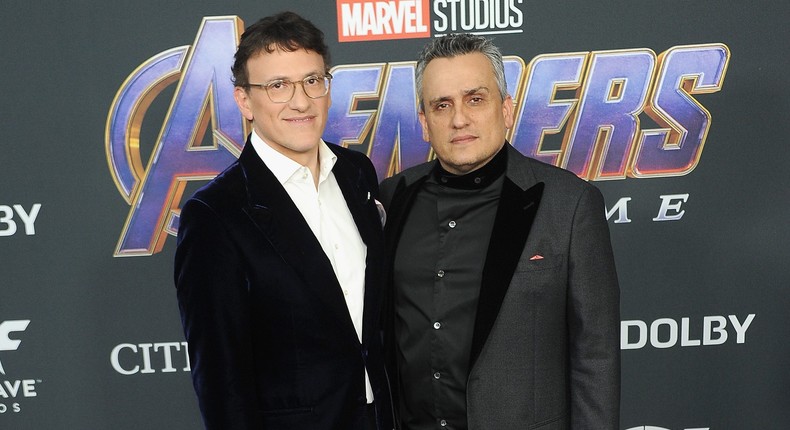 Anthony Russo and Joe Russo at the world premiere of Avengers: Endgame  held at Los Angeles Convention Center on April 22, 2019 in Los Angeles, California.