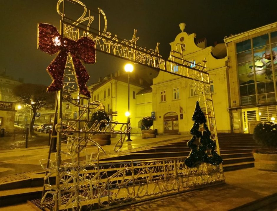 Bielsko-Biała stroi się na święta