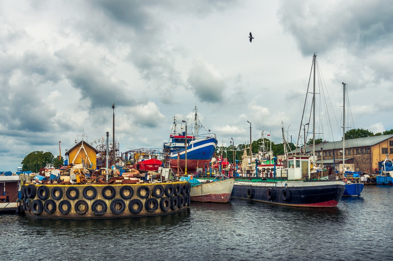 Port w Darłówku, Darłowo, Polska