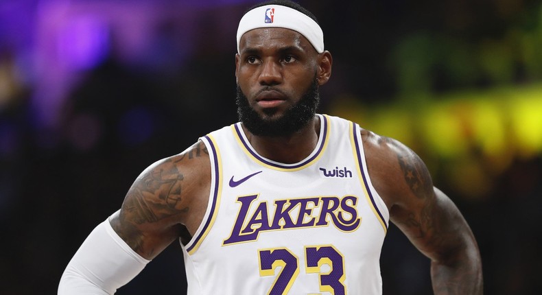 lebron james lakers 2019