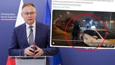 Nocna "ewakuacja" z siedziby TVP. Poseł PiS nie zmieścił się do Ubera