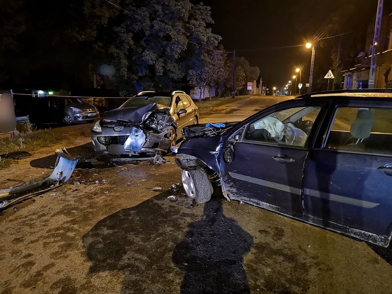 Wypadek na ul. Orzeszkowej w Tomaszowie Mazowieckim