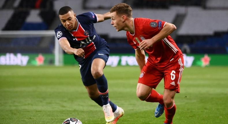 Kylian Mbappe and Paris Saint-Germain lost 1-0 at home to Bayern Munich on Tuesday but won their Champions League quarter-final tie on away goals