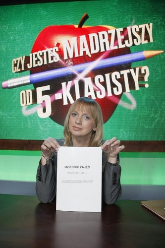 Marzena Rogalska poprowadzi w  Pulsie teleturniej 'Czy jesteś mądrzejszy od 5-klasisty?'