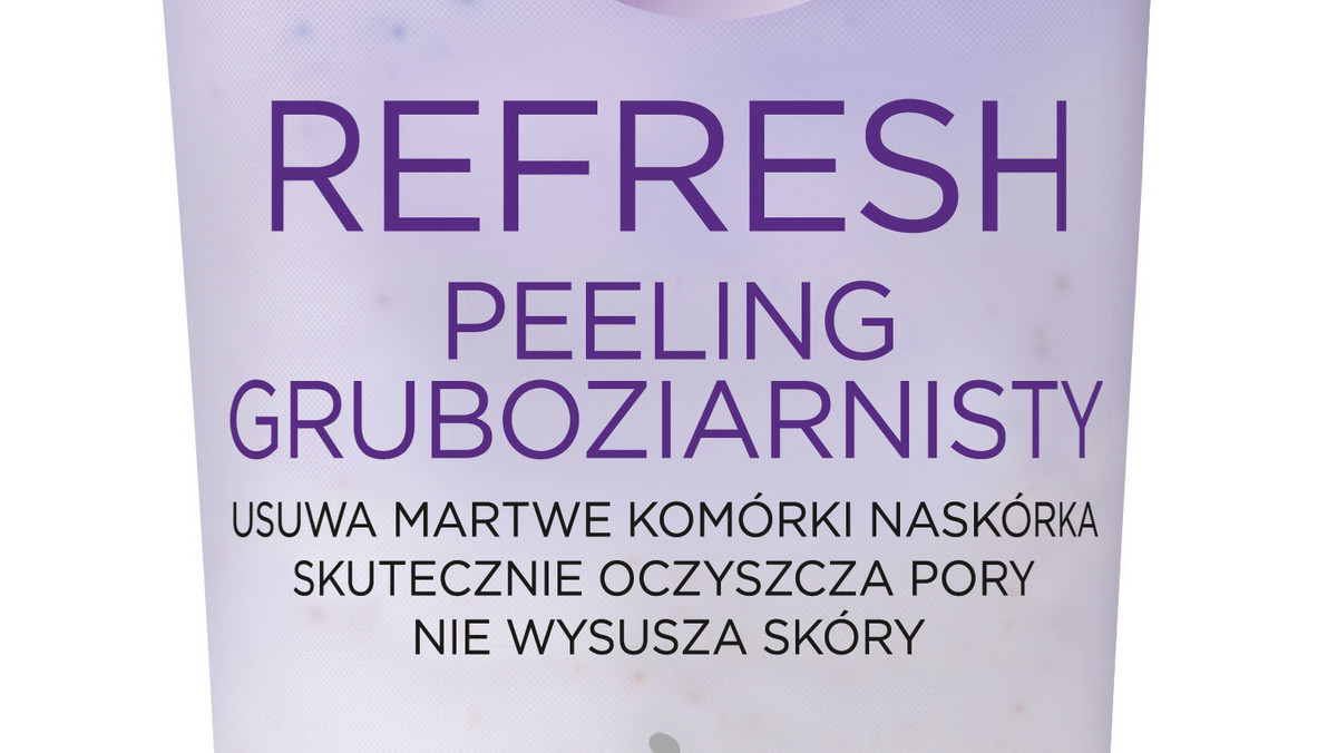 Peeling gruboziarnisty skutecznie oczyszcza pory, usuwa nadmiar sebum oraz martwe komórki naskórka, pozostawiając świeżą i aksamitnie gładką skórę.