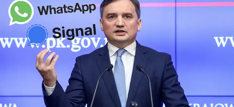 Ziobro: polskie służby mają dostęp do prywatnych rozmów na WhatsApp i Signal