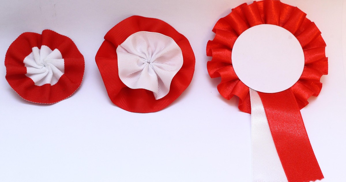 Jak Zrobić Kotylion Biało czerwony Z Bibuły Święto Niepodległości 11 listopada. Jak zrobić kotylion?