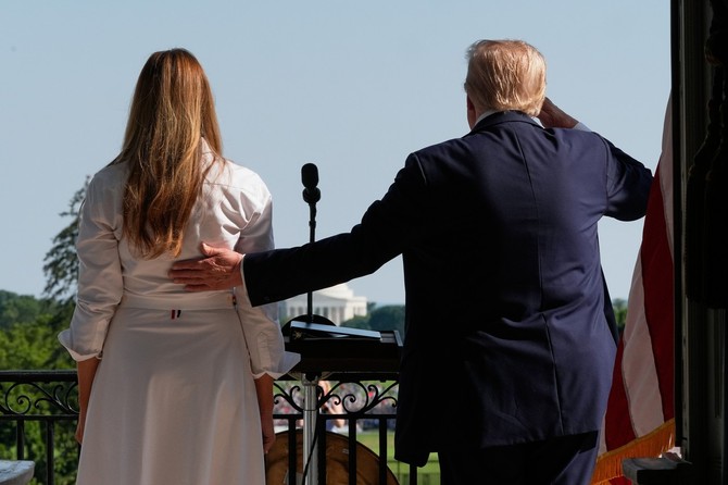 Melanija Tramp i Donald Tramp