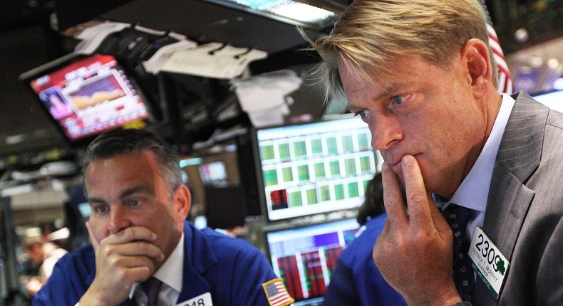 Wall Street traders.Mario Tama/Getty Images