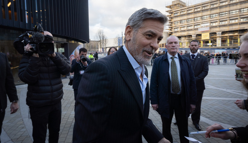 George Clooney w Edynburgu