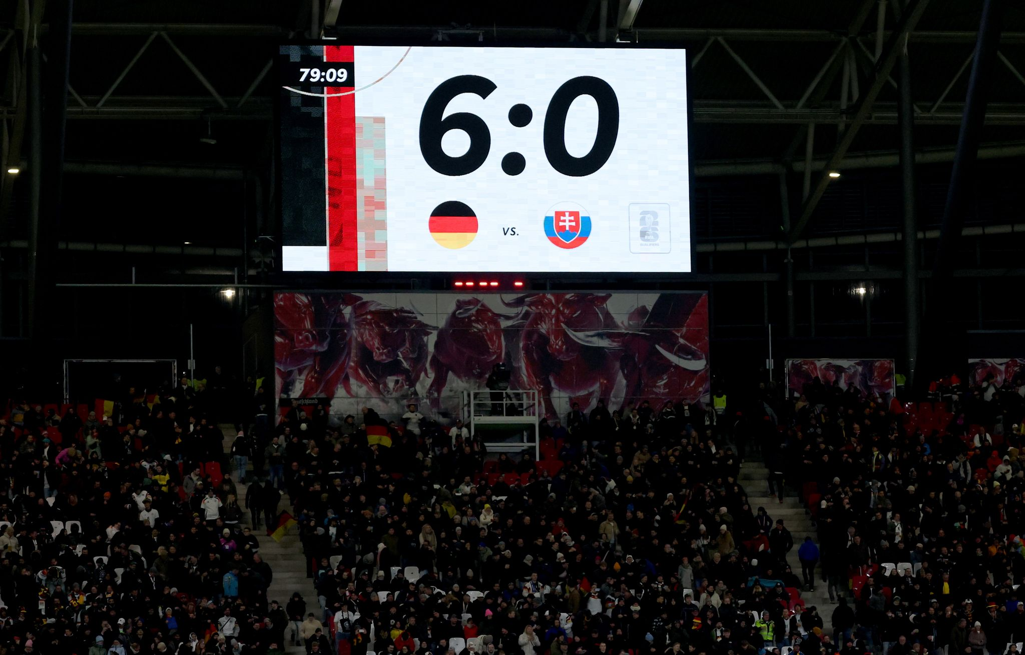 Deutschland zerlegt Slowakei 6:0 und löst WM-Ticket