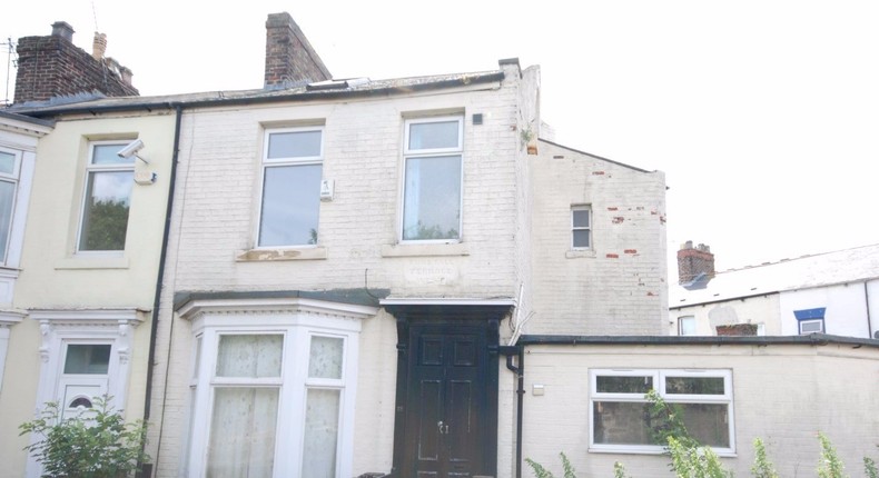 The three-bedroom Tunstall Terrace West house.