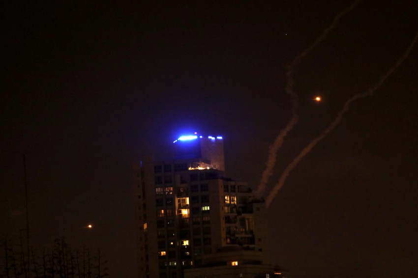 Rakete letele iznad Tel Aviva