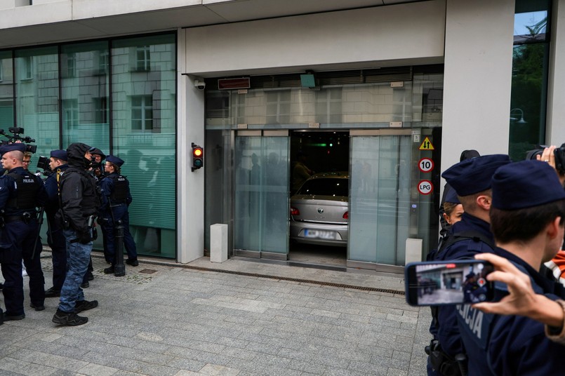 Zbigniew Ziobro został doprowadzany na posiedzenie komisji śledczej