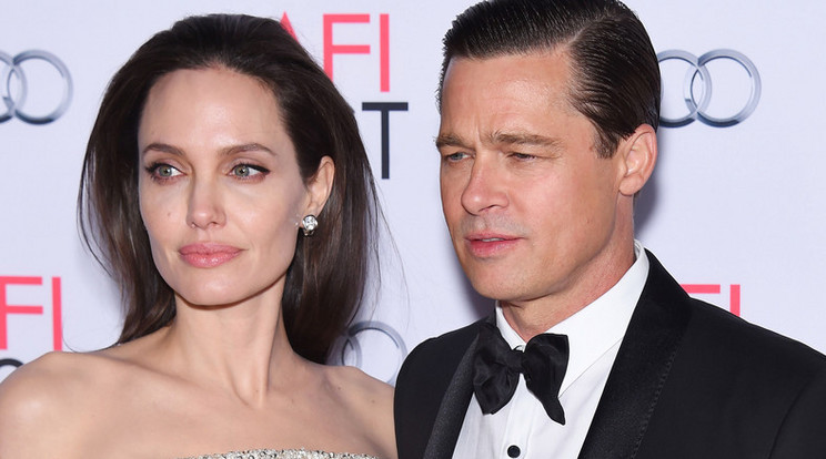 Angelina Jolie és Brad Pitt /Fotó: Northfoto