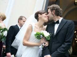 Reni Jusis na ślubnym kobiercu