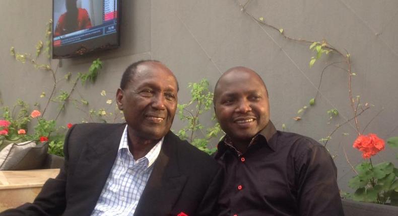 Chris Kirubi and Donald Kipkorir