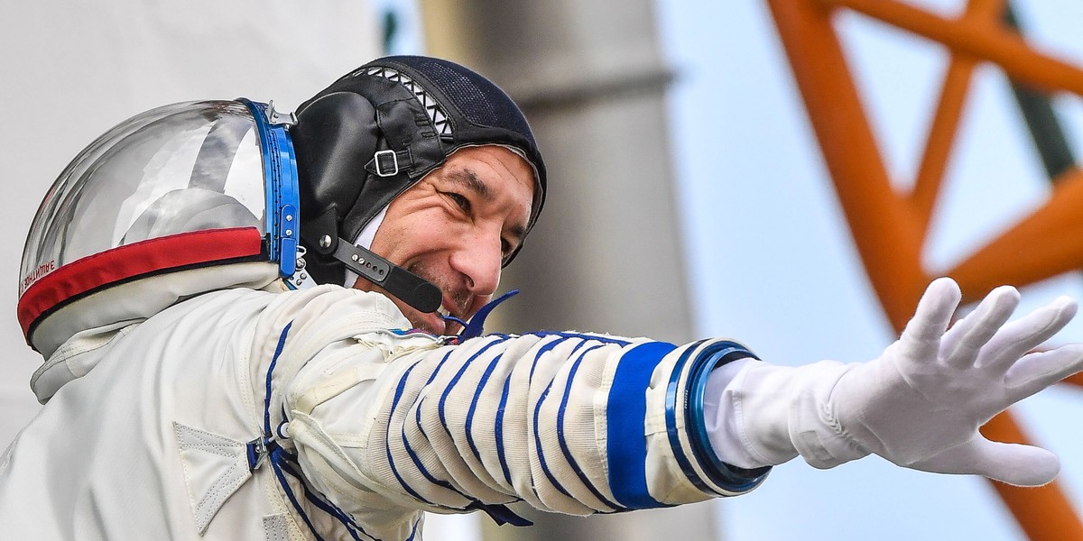 Europejska Agencja Kosmiczna rekrutuje nowych astronautów. Na zdjęciu włoski kosmonauta Luca Parmitano przed lotem na Międzynarodową Stację Kosmiczną w 2019 r. 