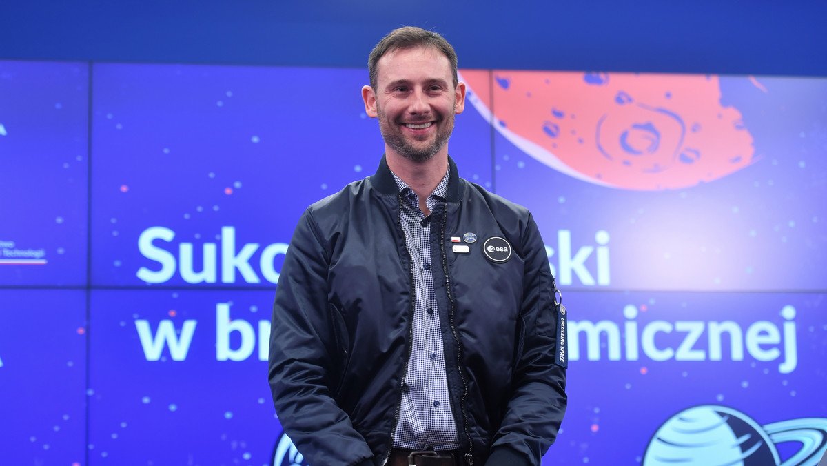 Astronauta z Łodzi pokonał 22 tys. rywali. Będzie drugim Polakiem w kosmosie