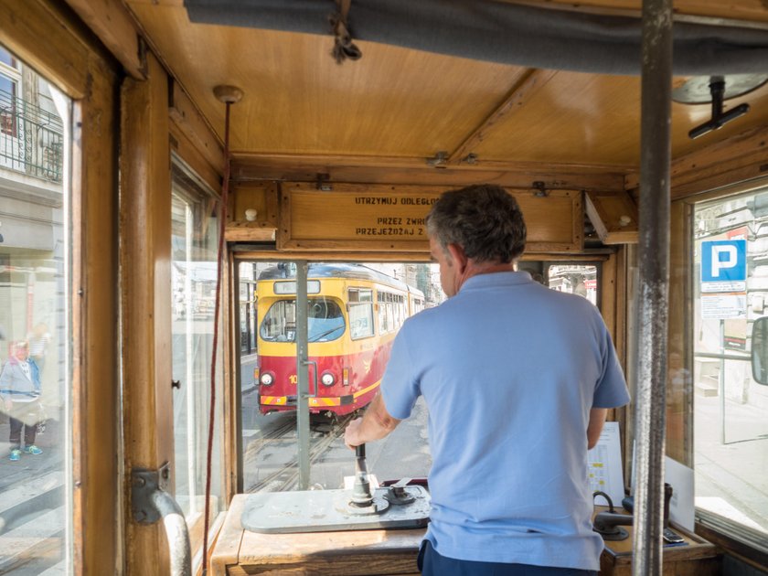 zabytkowy tramwaj, Łódź, 