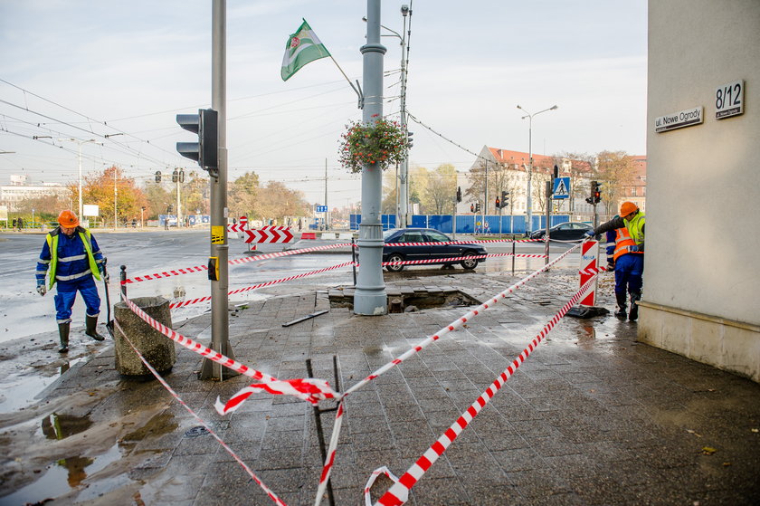 woda zalała Gdańsk