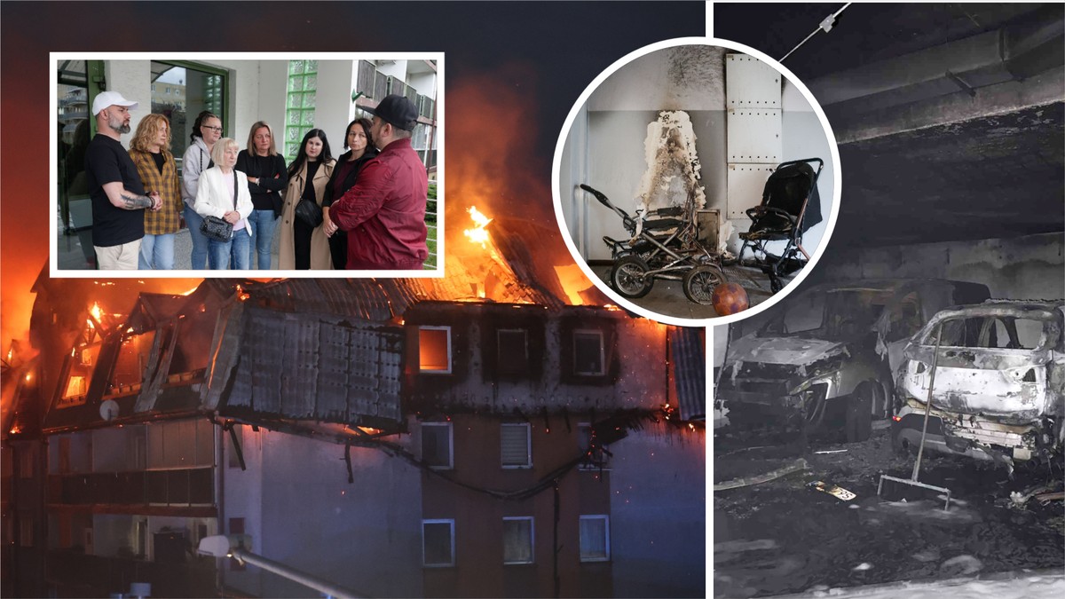 Gehenna pogorzelców z Ząbek. Płacą po kilka tysięcy złotych, nie mogą wejść do swoich mieszkań