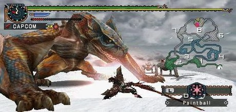 Screen z gry "Monster Hunter Freedom 2"